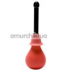 Интимный душ Vulcanite Anal Douche, красно-черный - Фото №1