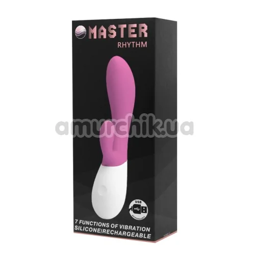 Вібратор Master Rhythm, світло-рожевий