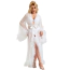 Пеньюар Star Night Sensual Ruffle Night Robe, белый - Фото №1