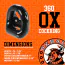 Эрекционное кольцо Oxballs 360 2-Way Cockring + Ballsling, черное - Фото №5