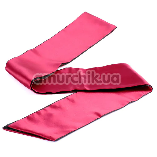 Повязка на глаза Wild Play Satin Eye Mask C18, черно-красная