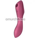 Симулятор орального секса для женщин с вибрацией Satisfyer Curvy Trinity 3, красный - Фото №1
