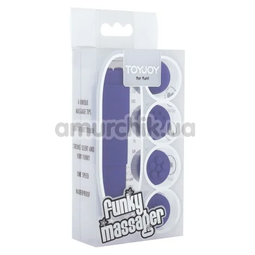 Клиторальный вибратор Funky Massager, пурпурный