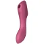 Симулятор орального сексу для жінок з вібрацією Satisfyer Curvy Trinity 3, червоний - Фото №1