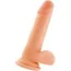 Фалоімітатор Real Stick Elite Dildo дев'ятсот вісімдесят дві тисячі двадцять дві, тілесний - Фото №2