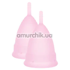 Набір з 2 менструальних чаш Mae B Intimate Health Small, рожевий - Фото №1