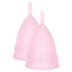 Набор из 2 менструальных чаш Mae B Intimate Health Small, розовый - Фото №1