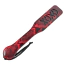 Шльопалка овальна DS Fetish Paddle Snake XOXO, червона - Фото №2