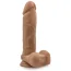 Фалоімітатор Au Naturel 9.5 Inch, світло-коричневий - Фото №2