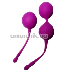 Набор вагинальных шариков Passion Play Silicone Kegell Ball Set 0204, фиолетовый - Фото №1