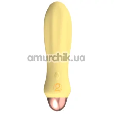 Вібратор Mini Vibrator Cuties 551155, жовтий - Фото №1
