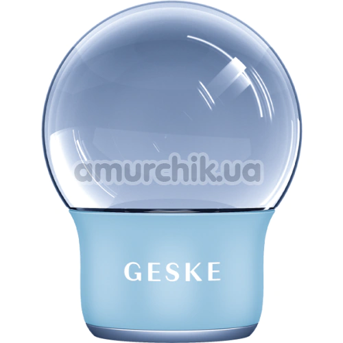 Масажер для обличчя та тіла Geske Cool & Warm Face and Body Massager 7 in 1, блакитний - Фото №1
