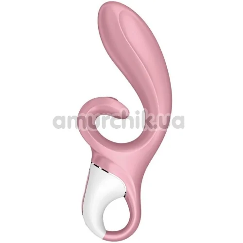 Вібратор Satisfyer Hug Me, рожевий