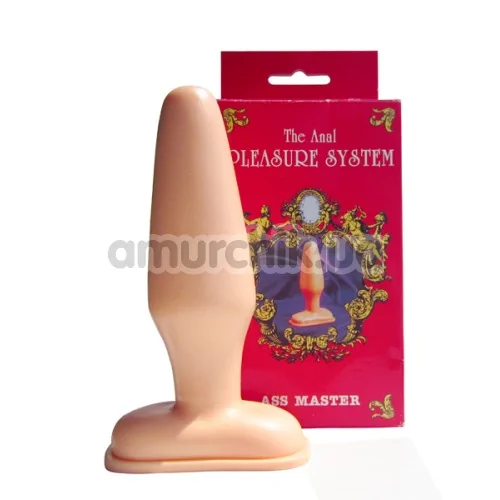 Анальная пробка Anal Stopsel Masiv Ass Master телесная