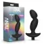 Вибростимулятор простаты Anal Adventures Platinum Vibrating Prostate Massager 4, черный - Фото №7