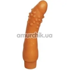Вібратор Erolin Vibro Erogen Collection 19х4.5 см, тілесний - Фото №1