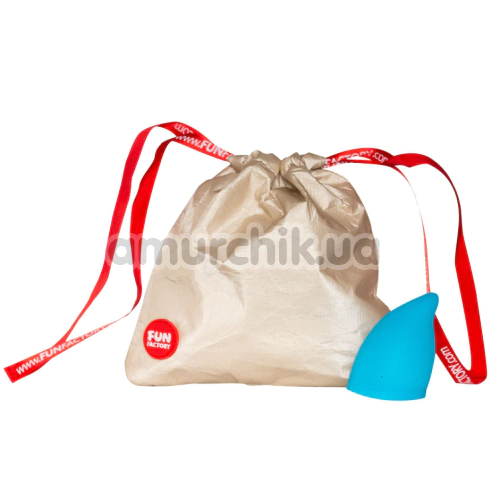 Менструальная чаша Fun Factory Fun Cup Menstrual Cup А, голубая