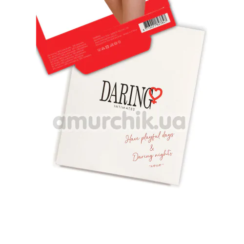 Трусики Daring Intimates Nicolette Crotchless Panty, черные