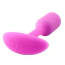 Анальная пробка со смещенным центром тяжести B-Vibe Snug Plug 1, розовая - Фото №3