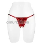 Трусики-стрінги Fashion Secret Angela Jockstrap, червоні - Фото №1