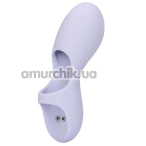 Вибратор на палец Loveline Silicone Finger Vibrator, сиреневый - Фото №1