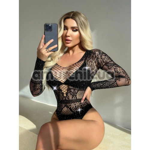 Боди JSY Sexy Lingerie WW7041, черное