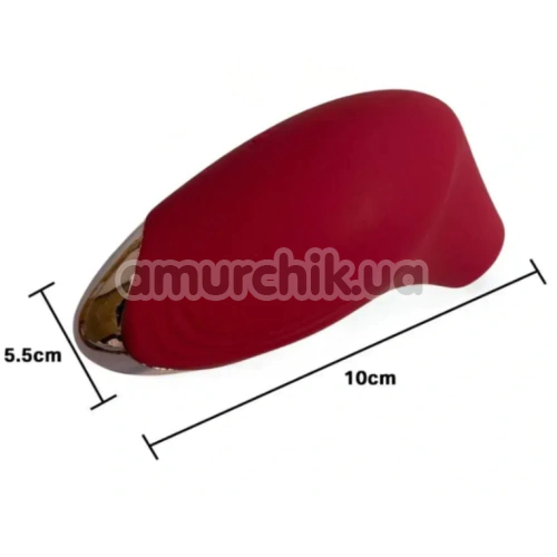 Симулятор орального сексу для жінок Sweet Em Suction Vibrator, бордовий