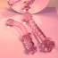 Фаллоимитатор Glaze Glass Rosebud Spiral G-Spot Dildo 9, розовый - Фото №7
