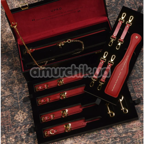 Бондажный набор Upko Kinky Tools Set, красный
