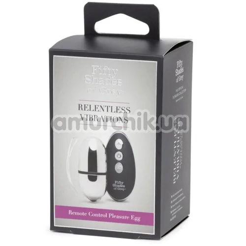 Віброяйце Fifty Shades of Grey Relentless Vibrations Remote Pleasure Egg