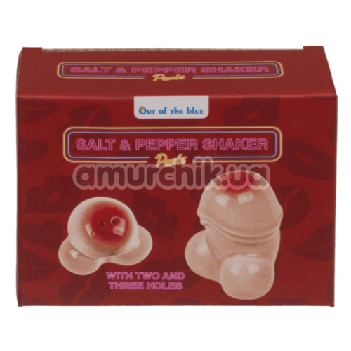 Сільничка та перечниця у вигляді пенісів Salt & Pepper Shaker, тілесні