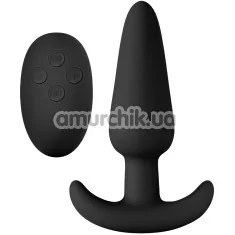 Анальная пробка с вибрацией Renegade Rumble Wireless Butt Plug, черная - Фото №1