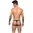 Трусы-стринги мужские Microfiber Sport Thong, черные - Фото №2