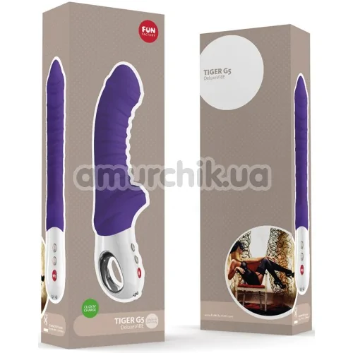 Вибратор для точки G Fun Factory Tiger G5, фиолетовый