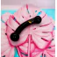 Фалоімітатор Secret Kisses 5.5 Handblow Double Ended Dildo, чорний - Фото №4
