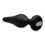 Анальная пробка с вибрацией UnderControl Silicone Vibrating Anal Plug with Remote Control, черная - Фото №4