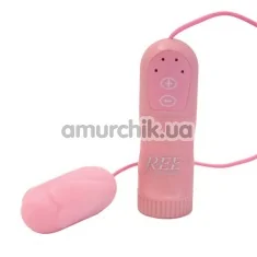 Виброяйцо REE Love One Pink, розовое - Фото №1