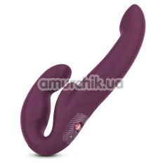 Безременевий страпон з вібрацією Fun Factory Share Vibe Pro, фіолетовий - Фото №1
