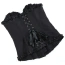 Корсет Star Night Ruffle & Bow Corset, черный - Фото №10