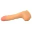 Фалоімітатор CyberSkin Cyber ​​Cock with Balls, 20.3 см тілесний - Фото №3