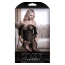 Комбінезон Sheer Fantasy Dark Heart Teddy Gartered Bodystocking, чорний - Фото №1