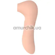Симулятор орального сексу для жінок Electric Sucking Massager 2.0, тілесний - Фото №1