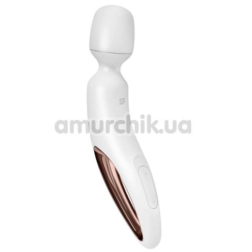 Універсальний вібромасажер Satisfyer Wand-erland, білий