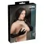 Рукавички блискучі Black Level, чорні - Фото №4
