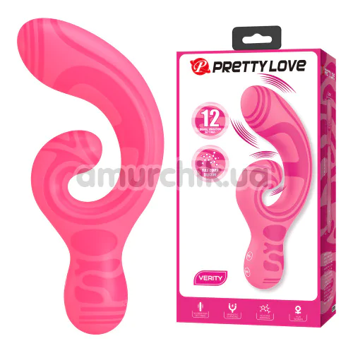 Вибратор Pretty Love Verity, розовый