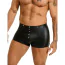 Трусы-боксеры мужские Star Night Punk Rivet Faux Leather Boxer, черные - Фото №4