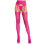 Колготки Leg Avenue Heart Garterbelt Stockings, розовые - Фото №1