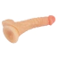 Фалоімітатор Real Touch S Real Beats Dong 7.8 Inch Dildo No.01, тілесний - Фото №4