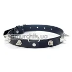 Ошийник Boss Series Fetish Collar With Studs, чорний - Фото №1