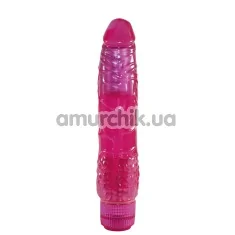 Вибратор Pink Love Medium, розовый - Фото №1